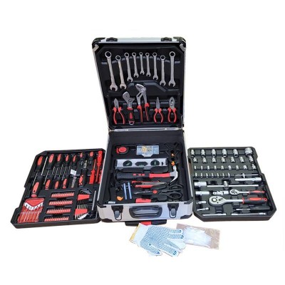 187pcs Tool Set With 8pcs Combination Socket Wrench Kit Manufacturer Supply Stronger Durable Socket Set For Car Repair Tools